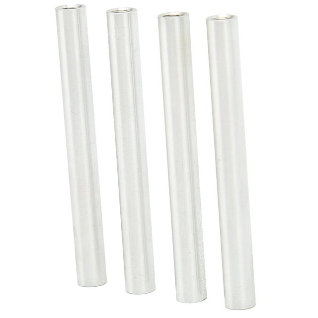 Domqga Round Standoffs, Aluminum Alloy Column Anodized For Supporting Workpiece For Bearing Shaft