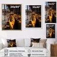 thumbnail image 4 of Designart "Reflective Moments at the Pier II" Nautical & Beach Floater Framed Canvas Print, 4 of 7