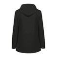 thumbnail image 7 of Perfectbot Women's Hooded Raincoat with Adjustable Cuffs, Water-Resistant Outdoor Jacket with Flap Pockets, 7 of 7