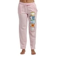 thumbnail image 3 of Gilmore Girls Coffee Cups Women's Pink Sleep Pajama Pants-Medium, 3 of 7