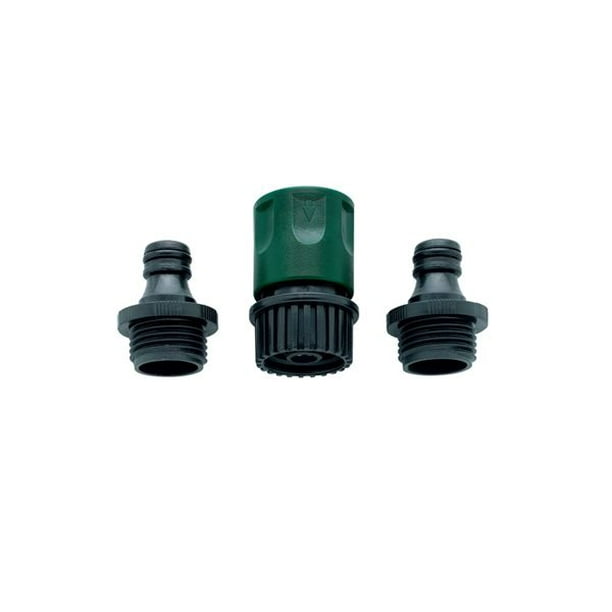 Orbit Complete Garden Hose Faucet Quick Connect Set Quik Release