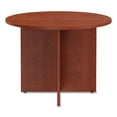thumbnail image 2 of Alera Valencia Round Conference Table w/Legs, 29 1/2h x 42 dia., Medium Cherry, 2 of 6