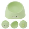 thumbnail image 3 of Tazón para cachorros antideslizante de 1 pieza para camping interior y exterior, plástico verde, 3 of 4