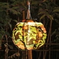 thumbnail image 1 of Linterna redonda LED de 8 pulgadas colgante impermeable con estampado de Tmvgtek nailon para boda fiesta de cumpleaños decoración al aire libre suministros de vacaciones regalo, 1 of 8