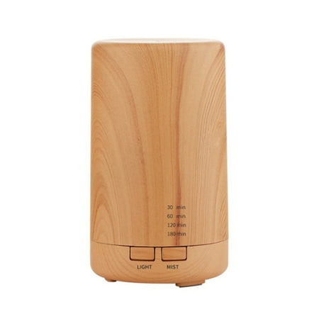

USB Wood Grain Incense Humidifier Colorful Essential Oil Lamp Diffuse