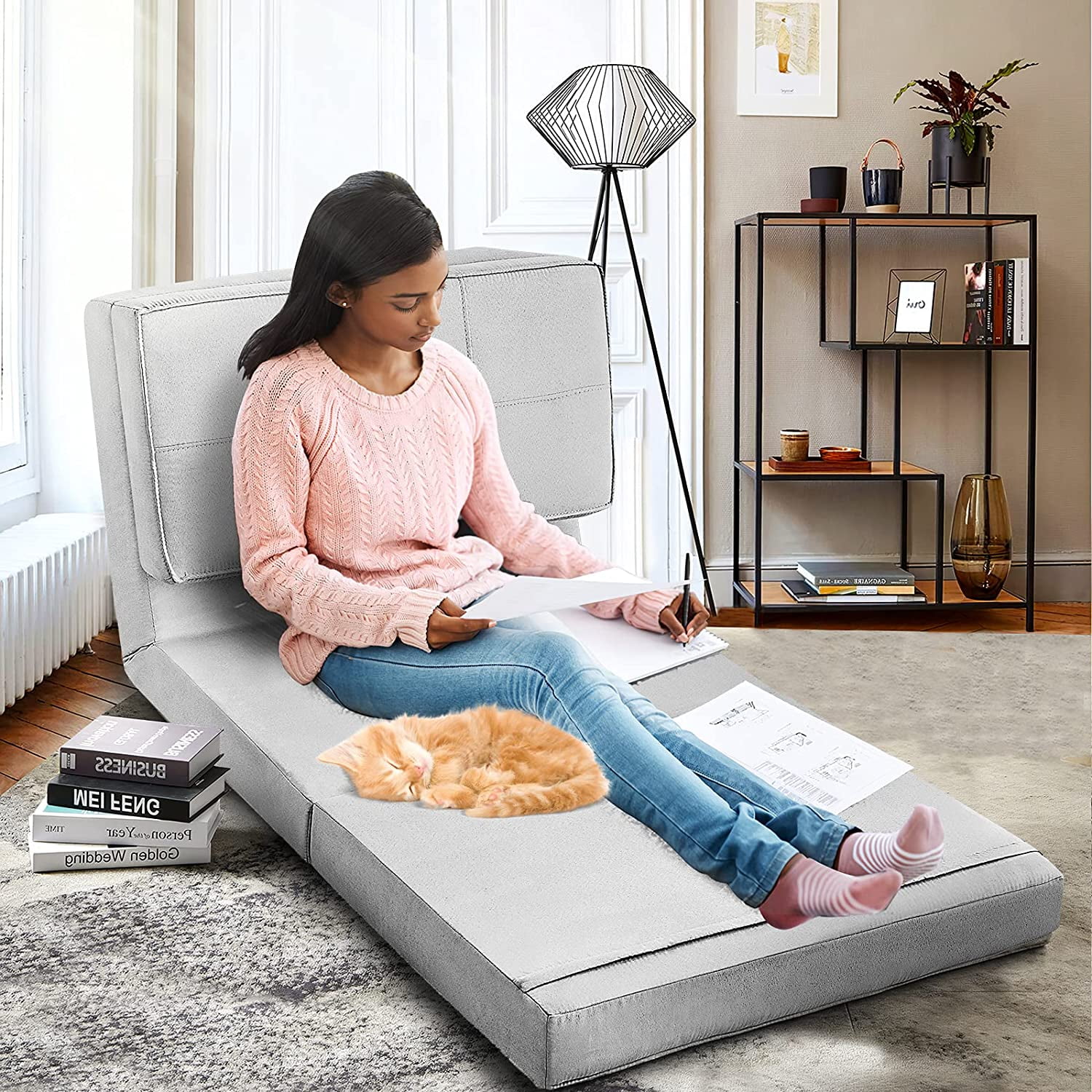 Lucid folding 2024 mattress sofa