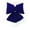 Dark Blue, variant on Farfi Velvet Christmas Bow Large Plush Stuffed Christmas Tree Hanging Bow with Fluffy White Fur Trim for Holiday Tree Fireplace Party Decoration(Dark Blue, S)