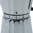 thumbnail image 3 of Creative Co-Op Plastic Moka Pot Shaped 1-Hour Twist Timer, Silver and Black, 3 of 5