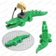 thumbnail image 3 of Bloques de construcción de animales, cocodrilo bebé, piezas de repuesto para ensamblaje de figuras del mundo animal, regalos de Navidad para niños y amigos, juguetes modelo, 3 of 5