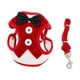 thumbnail image 2 of Conjunto de correa y arnés Billuyoard para cachorros traje transpirable pequeño y mediano a prueba de Escape Rojo/L, 2 of 6