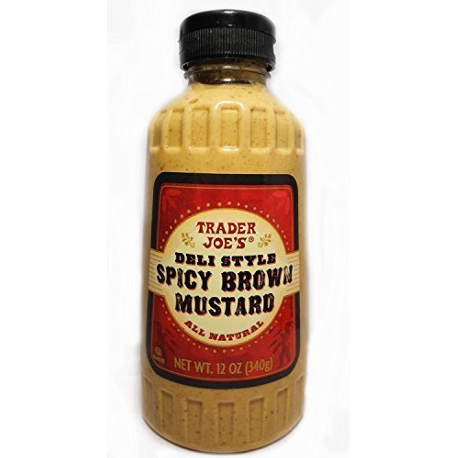 Tj Deli Style Spicy Brown Mustard All Natural By Tj [Foods]