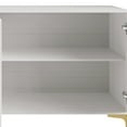 thumbnail image 6 of Castle Place Luxury Sideboard Buffet Cabinet, White, 6 of 8