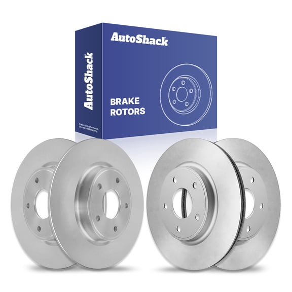 AutoShack Front & Rear Brake Rotors for Chrysler, Pacifica 2017-2023 Voyager 2020-2023, FWD V6 3.6L