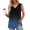 Blue, variant on Giftesty Tank Tops for Women Fashion Women's Spring/Summer Solid Color Casual V-Neck Sleeveless Top Tank Top