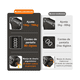 thumbnail image 5 of 2 Pinzas De Ejercicio Fortalecedor De Mano Ajustable Malubero Gris, 5 of 5
