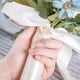 thumbnail image 1 of Anillos de boda con tachuelas de joyería de moda blancas para mujer Fiudx, 1 of 4