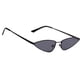 thumbnail image 5 of de sol unisex con marco mini de sol 400 Marco negro Lente gris Hugo Gafas de sol de mujer de moda, 5 of 5