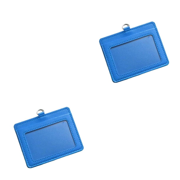 Seitruly Paquete de 10 portatarjetas de identificación Funda protectora de negocios de cuero Funda de tarjetas de autobús multifuncional de Type7 NO7