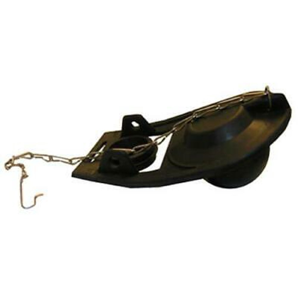 5PC Fit All Toilet Tank Flapper With Stainless Steel Chain Walmart