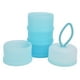 thumbnail image 5 of Dispensador de leche en polvo para bebés de 4 capas, portátil, de silicona, para fórmula en polvo, color azul, 5 of 14
