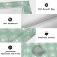 thumbnail image 6 of Green White Dandelion Outdoor Rug for Patio/Deck/Porch, Non-Slip Large Area Rug 5 x 8 Ft, Farmhouse Botanical Blossom Indoor Outdoor Rugs Washable Area Rugs, Reversible Camping Rug Carpet Runner, 6 of 8