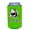 Bright Green, variant on Bite Me Shark Can Coolie (Red)