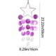 thumbnail image 3 of Star And Seashell Wind Chime Ornaments Woven Dreamcatcher Decorations, 3 of 7
