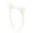 Cat Ears, variant on Motique Accessories Girls White Faux Pearl Headband, Dressup Hairbands (Reindeer, One Size)