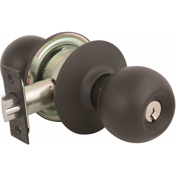 US Lock USX2010A1B10B 2010 GR2 Entrance Ball Door Knob US10B SC1 2-3/8 in. Backset