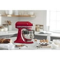 thumbnail image 6 of KitchenAid Artisan Series 5-Quart Tilt-Head Stand Mixer, Red (KSM150PSER), 6 of 8
