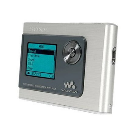 Sony Network Walkman NW-HD1 - Digital player - HDD 20 GB - silver