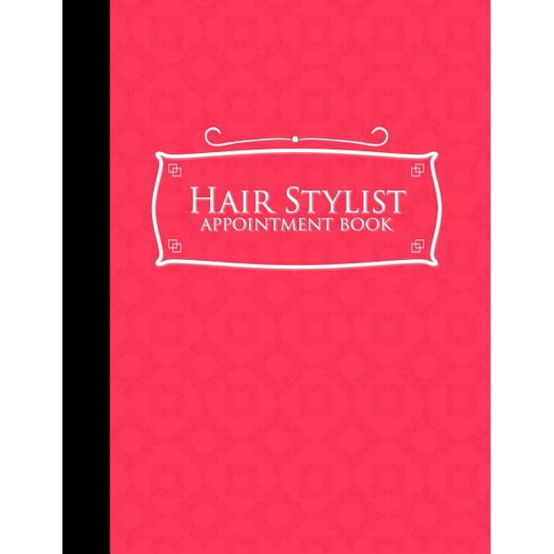 Hair Stylist Appointment Book 4 Columns Appointment Organizer, Client
