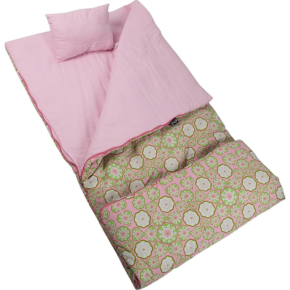 Wildkin Kids Sleeping Bag w/Travel Pillow