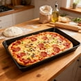 thumbnail image 5 of SDFGTstore Nonstick Detroiter Pizza Pan Rectangular Shape 5cm Deep Aluminum Alloy Kitchen Baking Tool, 5 of 7
