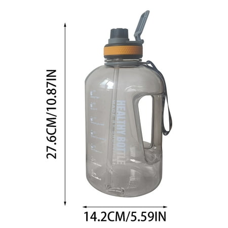 

Hesxuno Water Bottles Kids 2.2L Large Capacity Water Cup Men s And Women s Sports Kettle Dunton Bucket Cup Straw Cup Coffee Cups Bottle
