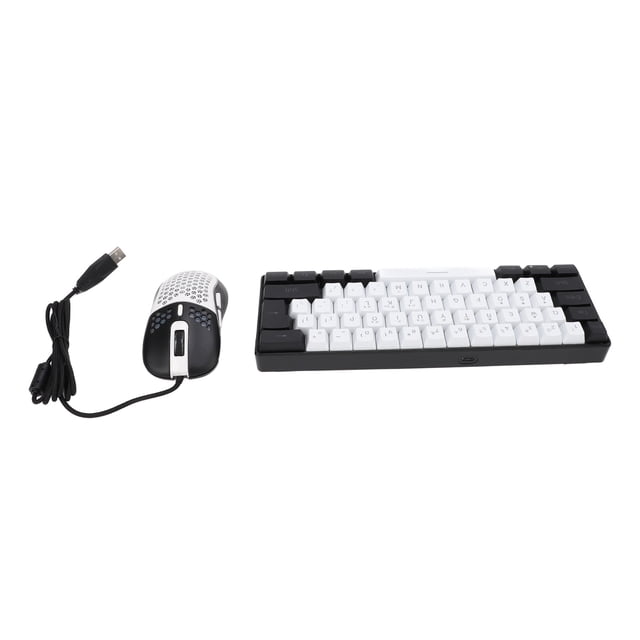 RGB Illuminated Keyboard, Mechanical Feel Gaming Keyboard with Multi Color Backlit, Ergonomic Design, Plug and Play, Type C Interface, for Win 10, Win 8, Win 7, Win XP, OS X