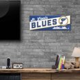 thumbnail image 5 of St. Louis Blues 8.75'' x 24.52'' Tradition Canvas, 5 of 5
