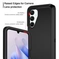 thumbnail image 3 of I-HONVA For Samsung Galaxy A16 Phone Case,3-Layer Military Grade Drop Protection Anti-Slip Bumper Rugged Shockproof Dustproof ProtectionGalaxy A16 Case,Black, 3 of 7