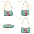 thumbnail image 7 of FORMRS Womens Shoulder Bag with Chain Strap Clutch Purse Cute Tote Handbag, Big Pink Cheetah, 7 of 7
