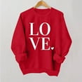 thumbnail image 2 of Womens Crewneck Sweatshirt Cotton Soft Lined Pullover Casual Fall Winter Clothes Vintage Graphic Trendy Streetwear Tops, 2 of 3