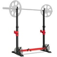 thumbnail image 1 of Gymax Support de Squat Réglable Multi-Fonction pour Barre de Squat Gym à Domicile Entraînement Physique, 1 of 9