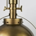 thumbnail image 6 of Gold Metal Sphere Pendant Hanging Light, 6 of 9