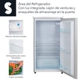 thumbnail image 4 of Refrigerador 2 Puertas 210 Litros 7.4 Pies Acero Inoxidable, 4 of 5