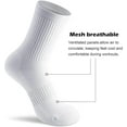 thumbnail image 5 of Crew Socks Women Running Hiking Thick Cushiones Athletic Socks 5-6 Pairs, 5 of 5
