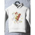thumbnail image 3 of Bunny Drawing Hoodie Toddler -Image by Shutterstock,  4 Toddler, 3 of 4