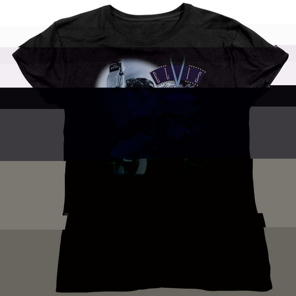 Elvis Presley Hillbilly Cat Women's T-Shirt Black