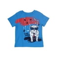thumbnail image 2 of Kidsy T-shirt Graphique Cool Dog en Coton Péruvien pour Garçons, Manches Courtes, Col Rond, Cobalt, 3, 2 of 3
