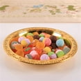 thumbnail image 6 of Elegant Cake Stand with Lid Party Table Candy Dish Storage Tray Snacks Plate, 6 of 12