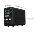 thumbnail image 2 of banco fuente de alimentación de CC Variable 30V 5A pantalla Digital ajustable conmutación f wanptek Fuente de alimentación regulada, 2 of 7