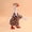 Coffee, variant on 6 Inch Premium Resin Desktop Goose Statue with Outfit and Hat, Funny Office Mini Table Decoration, for Entryway, Dormitory, Mini Garden